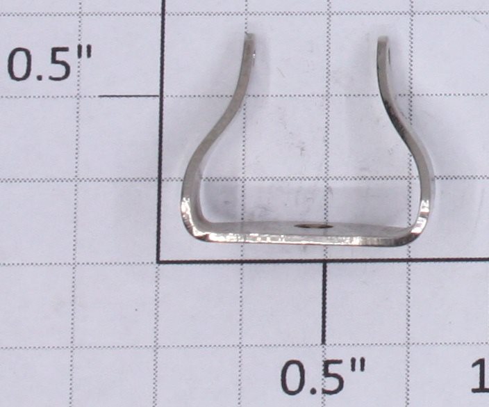 Lionel 390-65 Standard Gauge Nickel Ornamental Bell Bracket