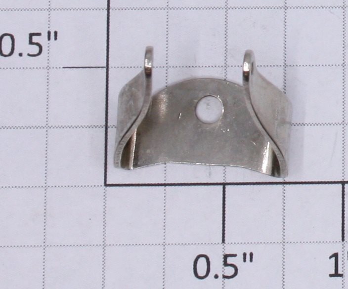Lionel 390-65 Standard Gauge Nickel Ornamental Bell Bracket