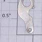 Lionel CON-81 Straight Wafer Reverse Switch Curved Lever-with Hole