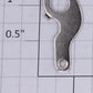 Lionel CON-81 Straight Wafer Reverse Switch Curved Lever-with Hole