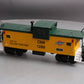 MTH 20-91011 O Gauge Chicago and Northwestern Extended Vision Caboose #12560 LN/Box