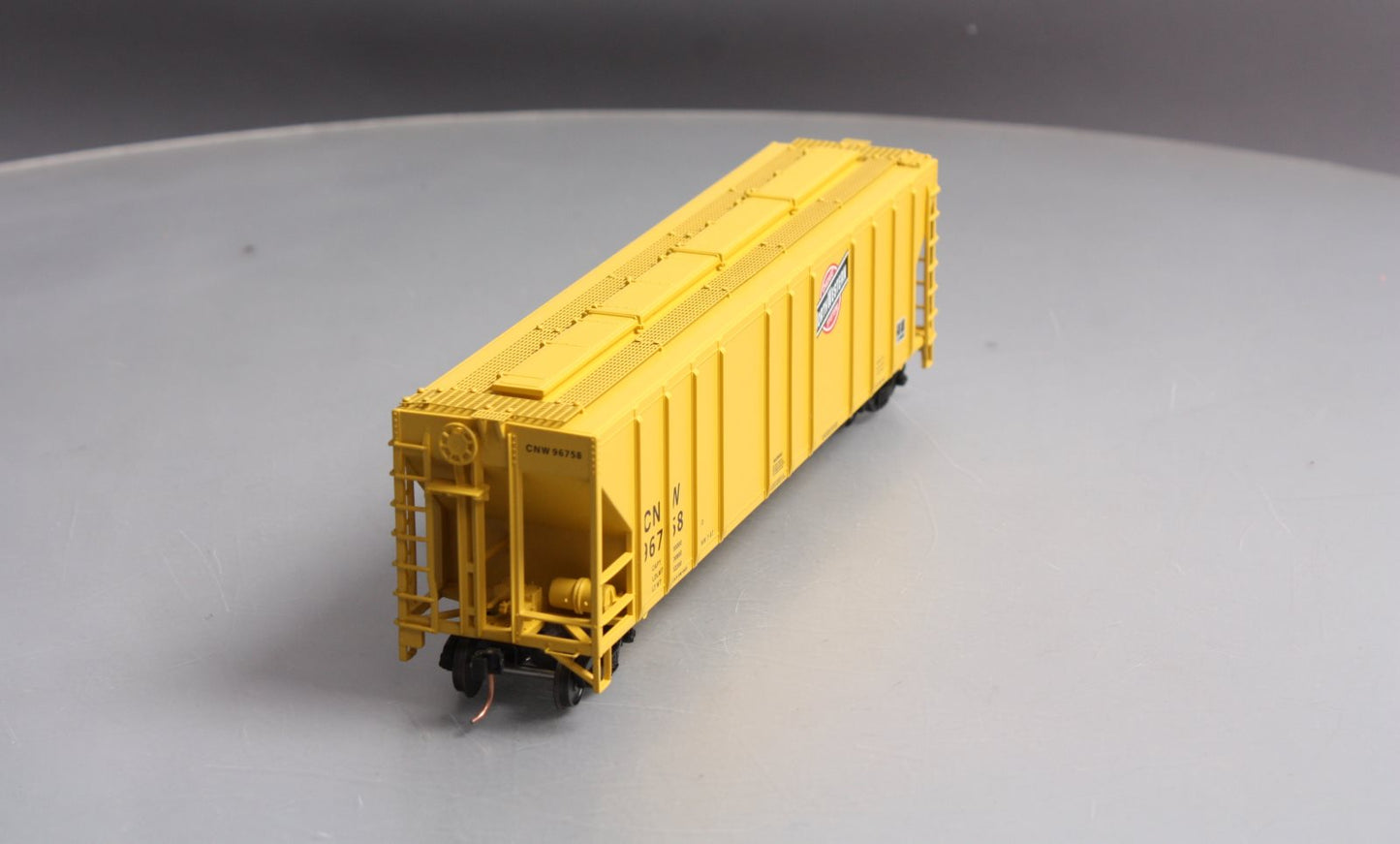 American Models 3304 S Scale CN&W 3-Bay Grain Hopper Car #96758 - Scale Wheels LN/Box