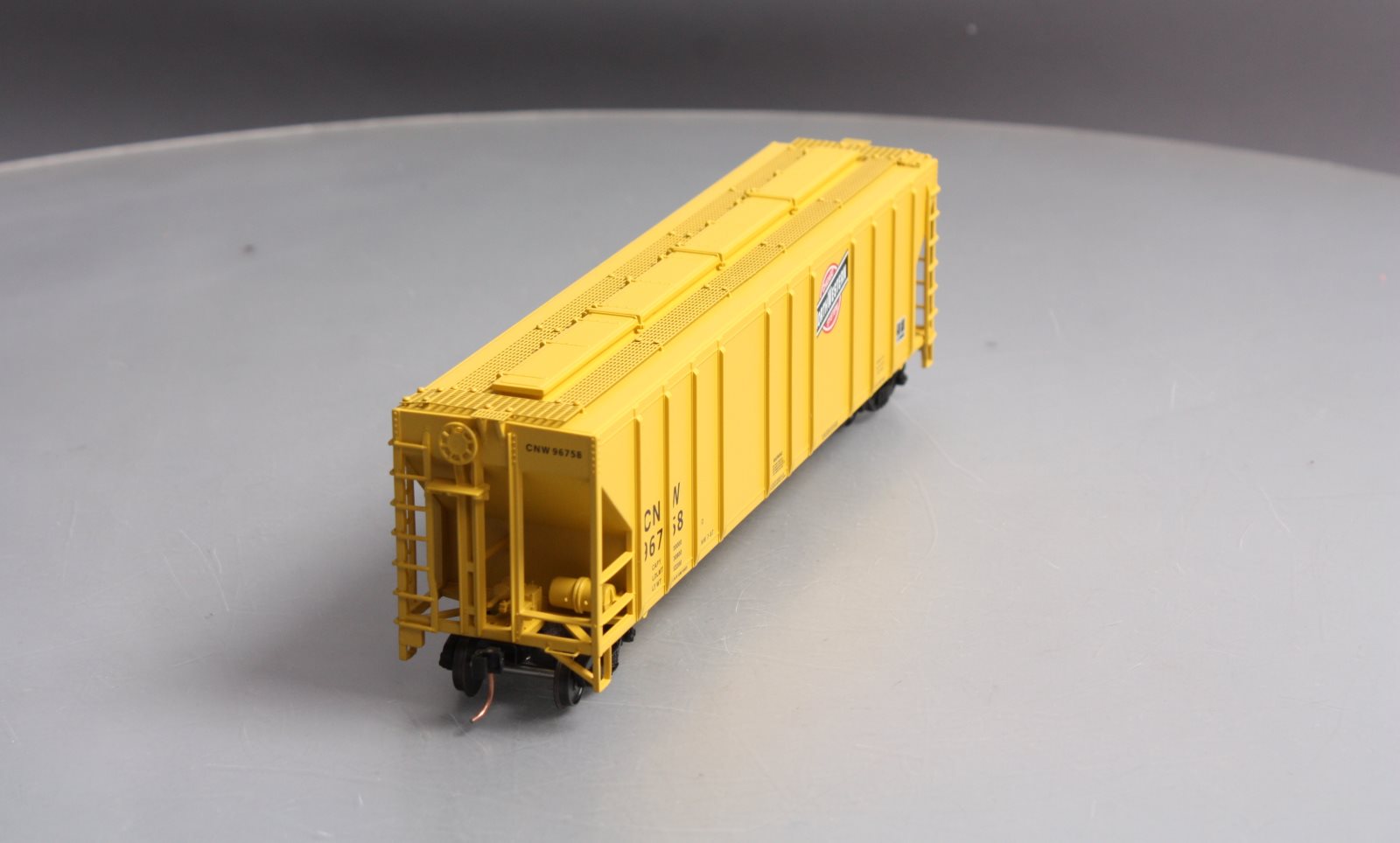American Models 3304 S Scale CN&W 3-Bay Grain Hopper Car #96758 - Scale Wheels LN/Box