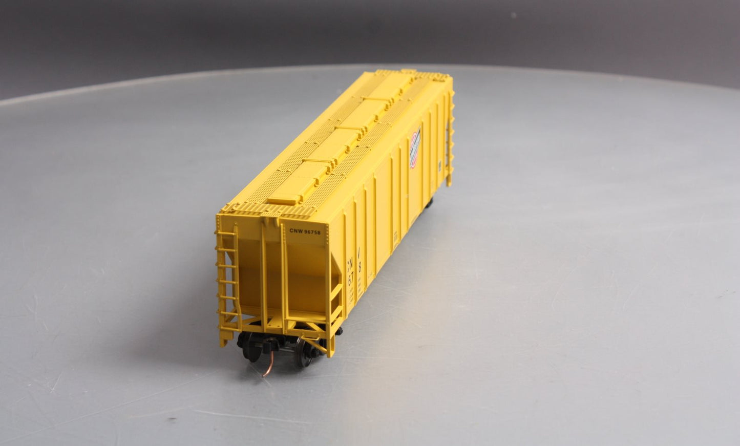 American Models 3304 S Scale CN&W 3-Bay Grain Hopper Car #96758 - Scale Wheels LN/Box