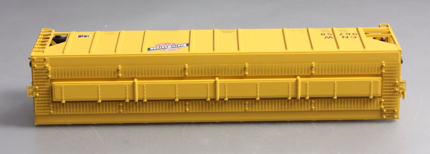 American Models 3304 S Scale CN&W 3-Bay Grain Hopper Car #96758 - Scale Wheels LN/Box