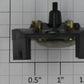 Lionel 8010-139 Black Adjustable Brush Plate