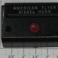 American Flyer XA10961-D S Scale Black "Diesel Horn" Control Button