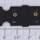 Lionel 616M-14 Collector Insulation Fiber Plate and Connecting Spring