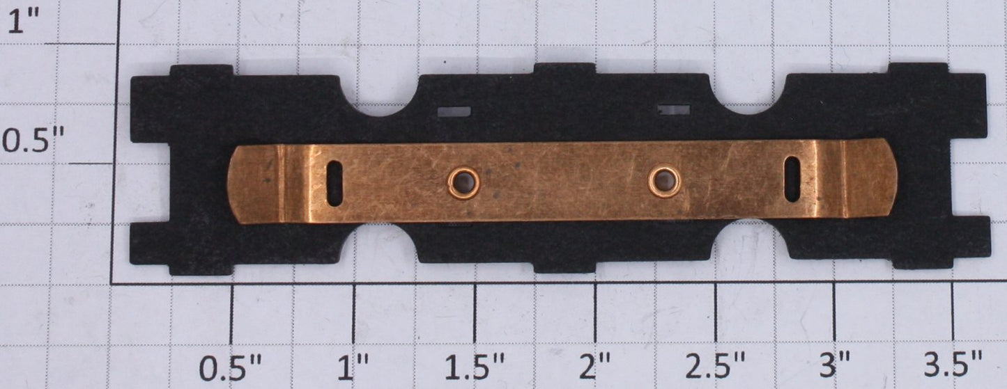 Lionel 616M-14 Collector Insulation Fiber Plate and Connecting Spring