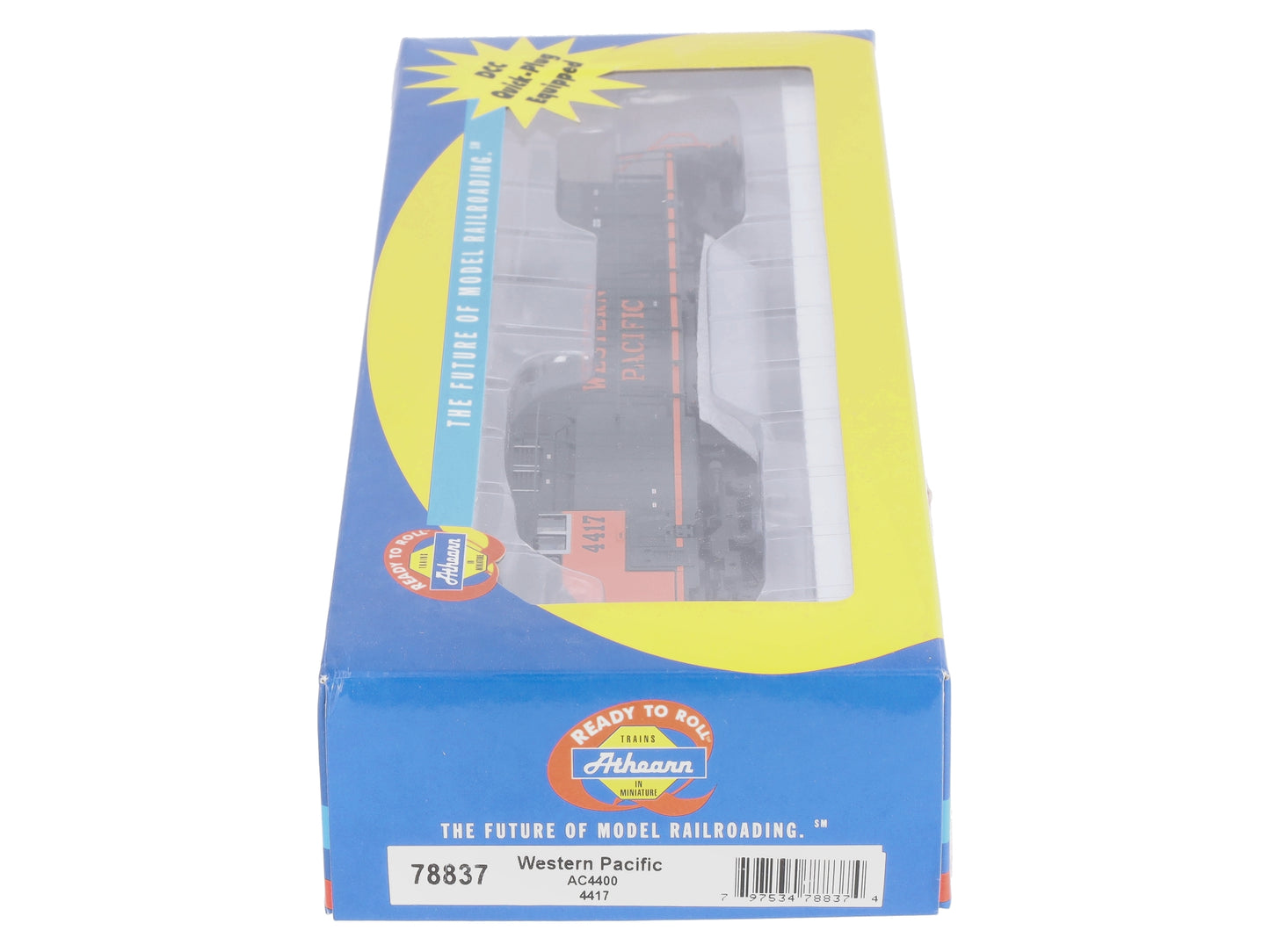 Athearn 78837 HO Scale Western Pacific AC4400 Diesel Locomotive #4417