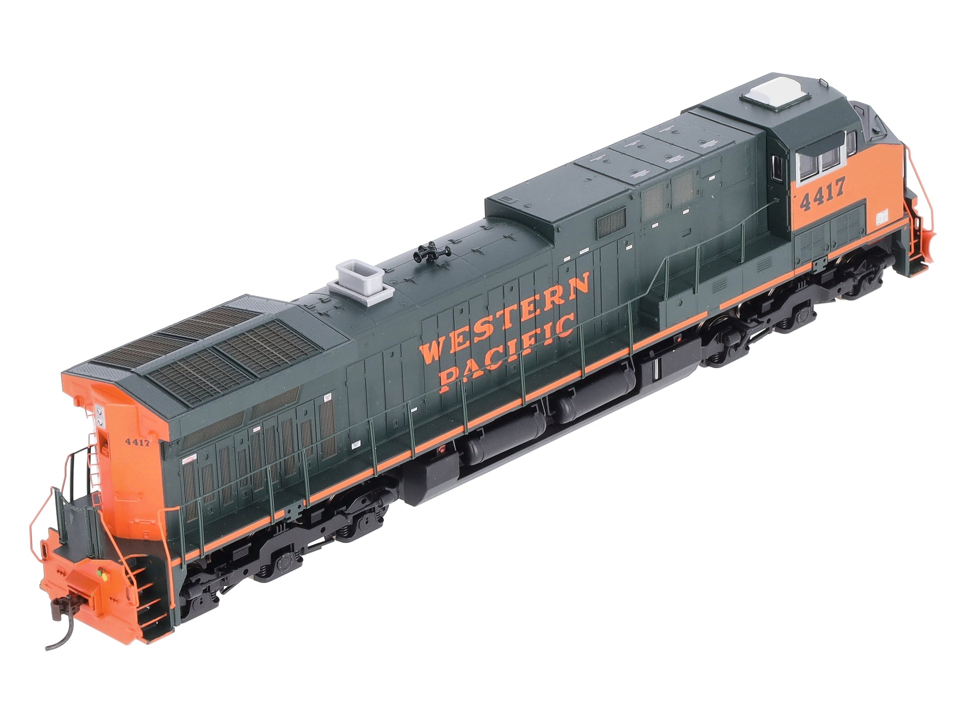 Athearn 78837 HO Scale Western Pacific AC4400 Diesel Locomotive #4417
