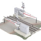 Lionel 6-12062 O Grade Crossing With Gates & Flashers LN/Box