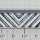 Lionel 8379-33 Dark Blue Fire Car Bumper with White Stripes