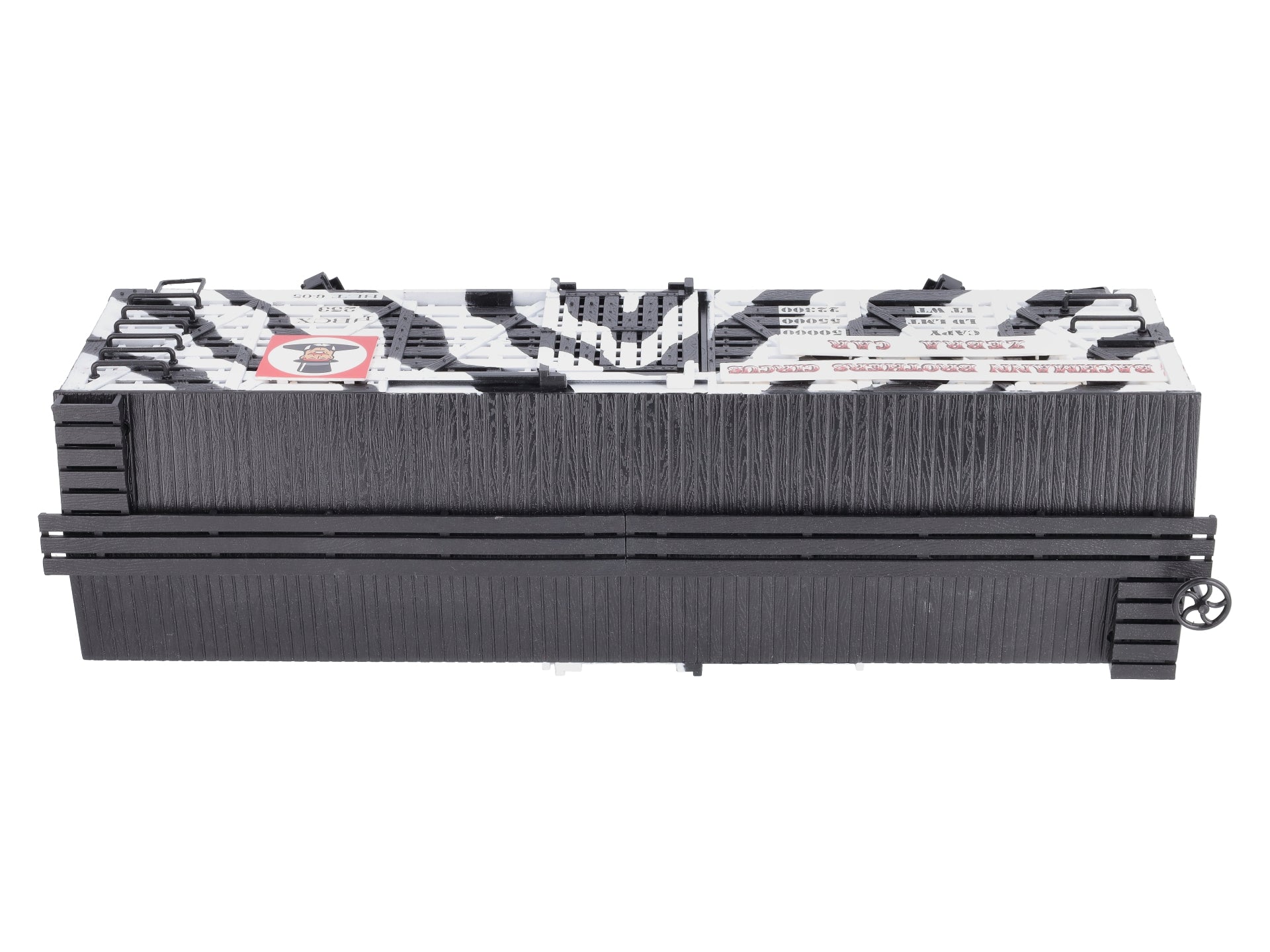 Bachmann 98384 G Scale Circus Bachmann Brothers Zebra Stock Car