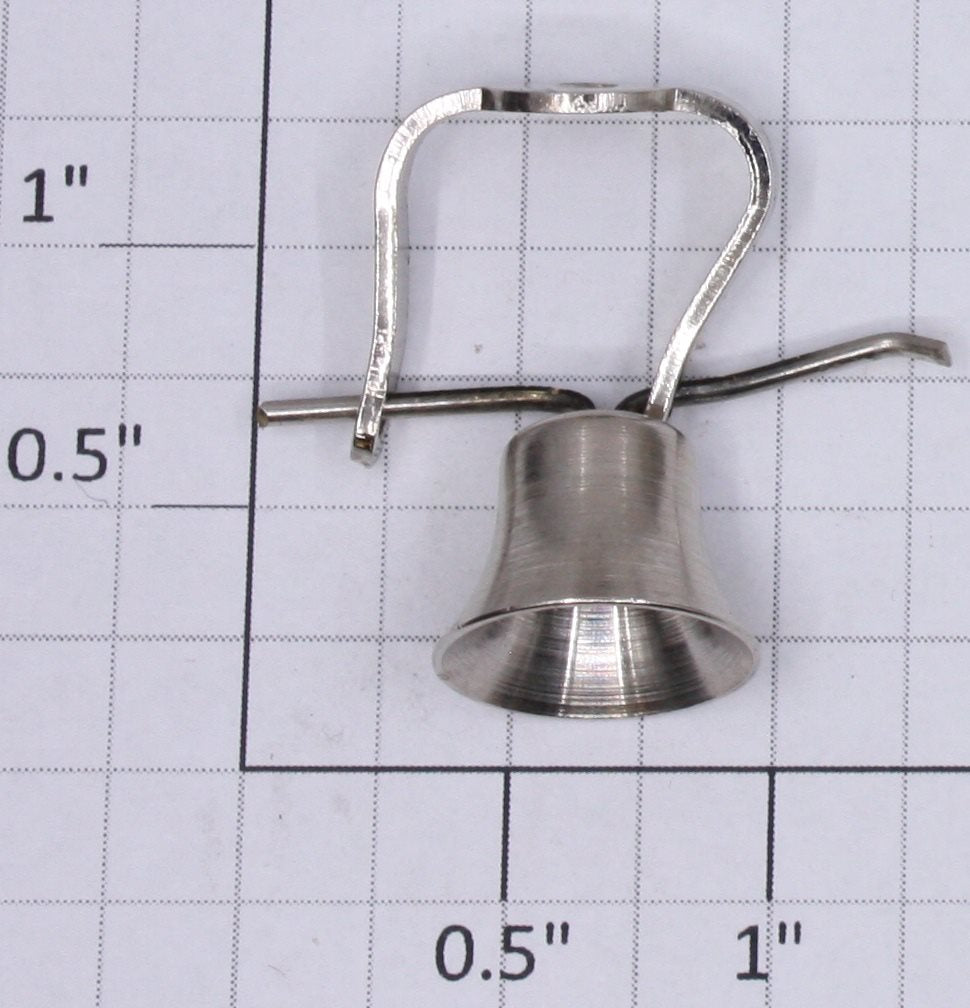 Lionel 1912-10 Standard Gauge Ornamental Nickel Bell and Bracket Fits 42, 150