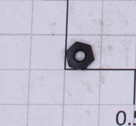 Lionel #2-56 Black Hex Nut