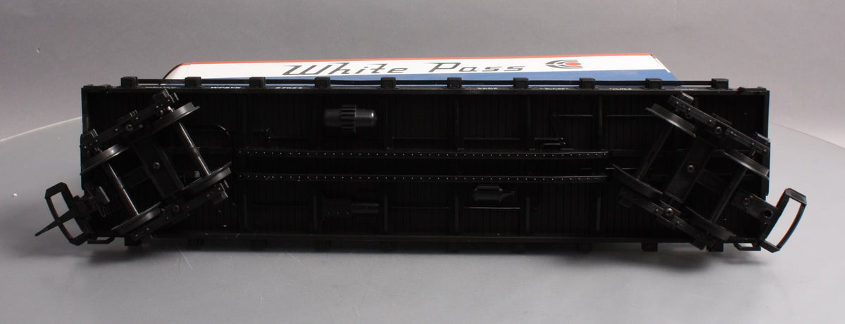 USA Trains R17020 G White Pass and Yukon Piggy Back Flat Car LN/Box