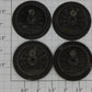 Lionel 1656-10 12-Spoke Wheel Set For 1654 1656 1665 (Set of 4)