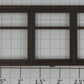 Lionel 14201-13 Burning Switch Tower Brown Triple Window Frame