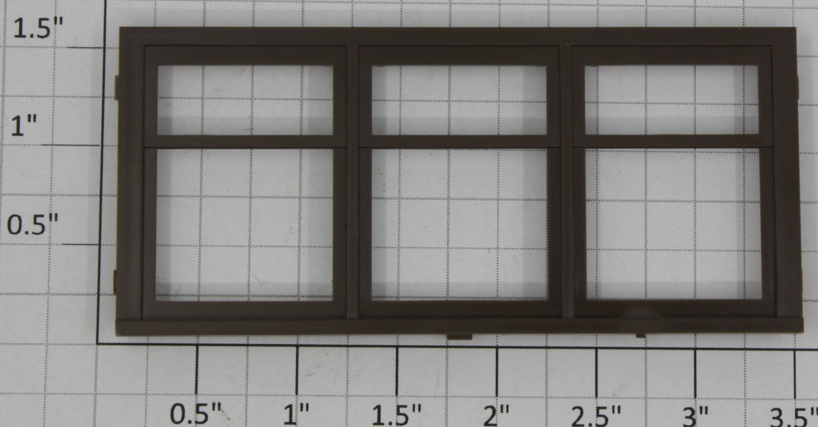 Lionel 14201-13 Burning Switch Tower Brown Triple Window Frame