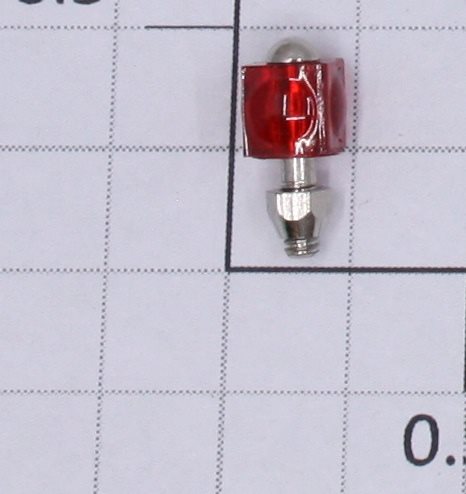 Lionel 250E-74 Red Running Light Jewel with Screw and Nut-Complete