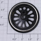 Lionel 250E-86 Black Hiawatha Large Plain Drive Wheel