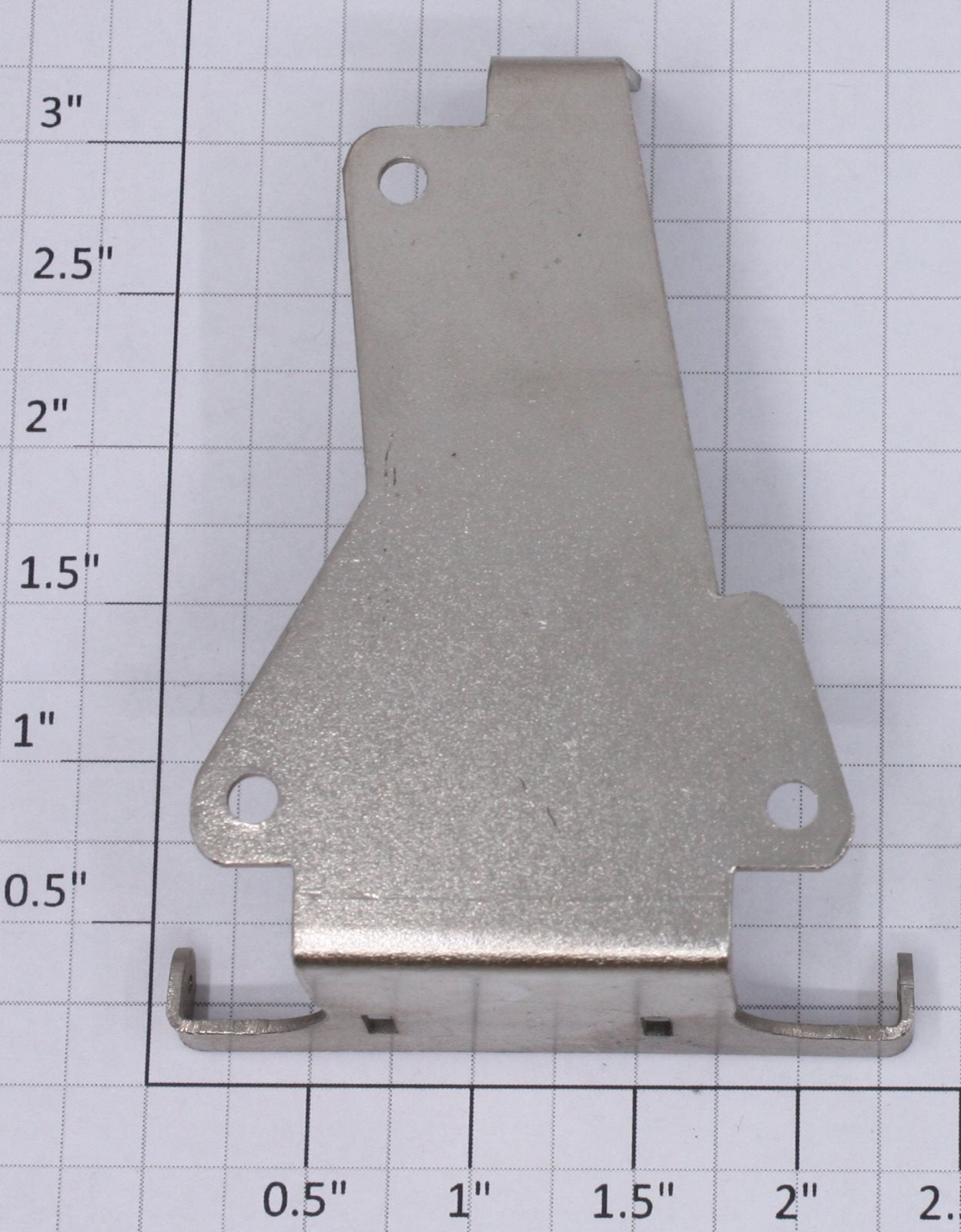 Lionel 250E-89 Nickel Front Inside Boiler Bracket Only-Hiawatha