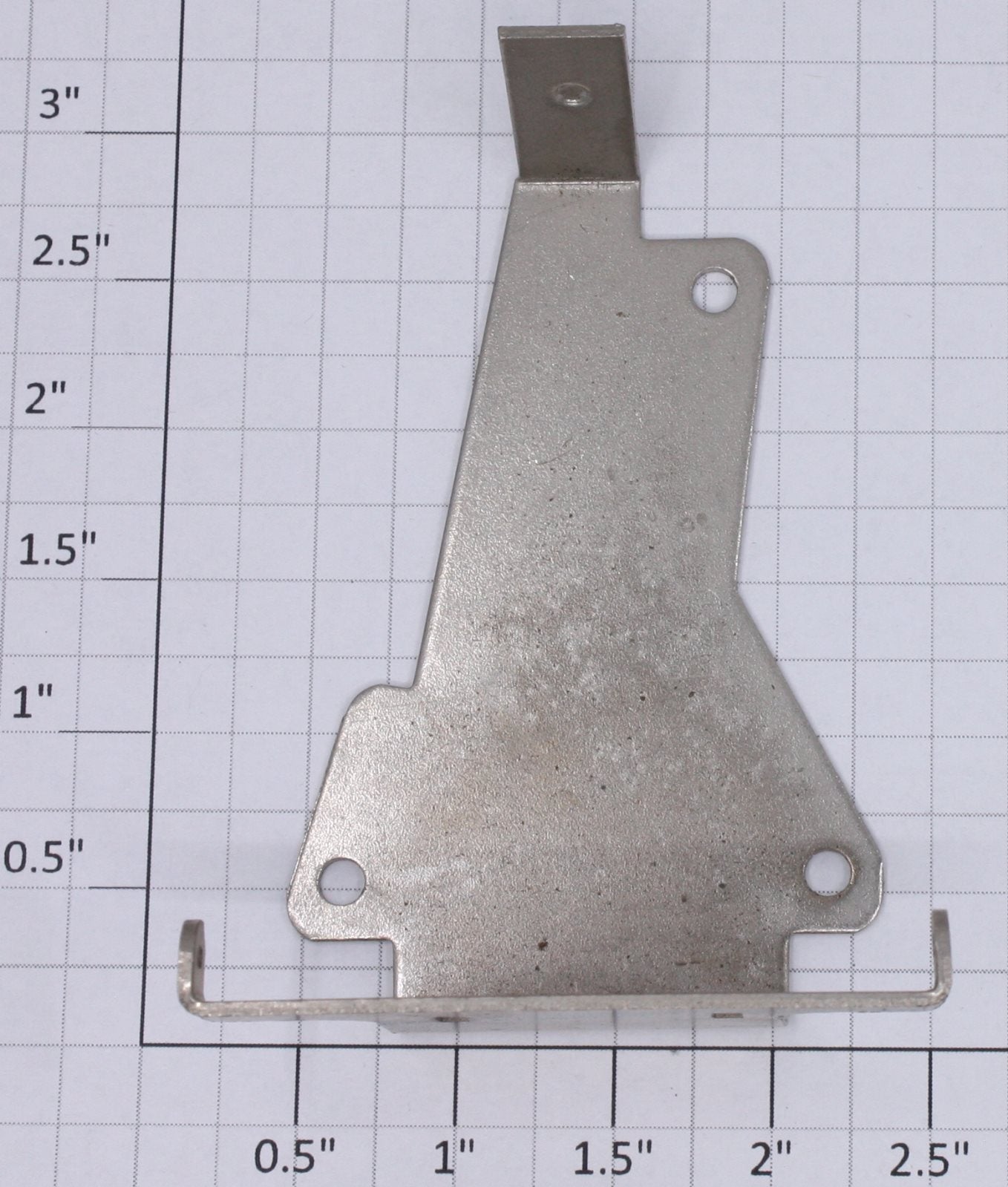Lionel 250E-89 Nickel Front Inside Boiler Bracket Only-Hiawatha