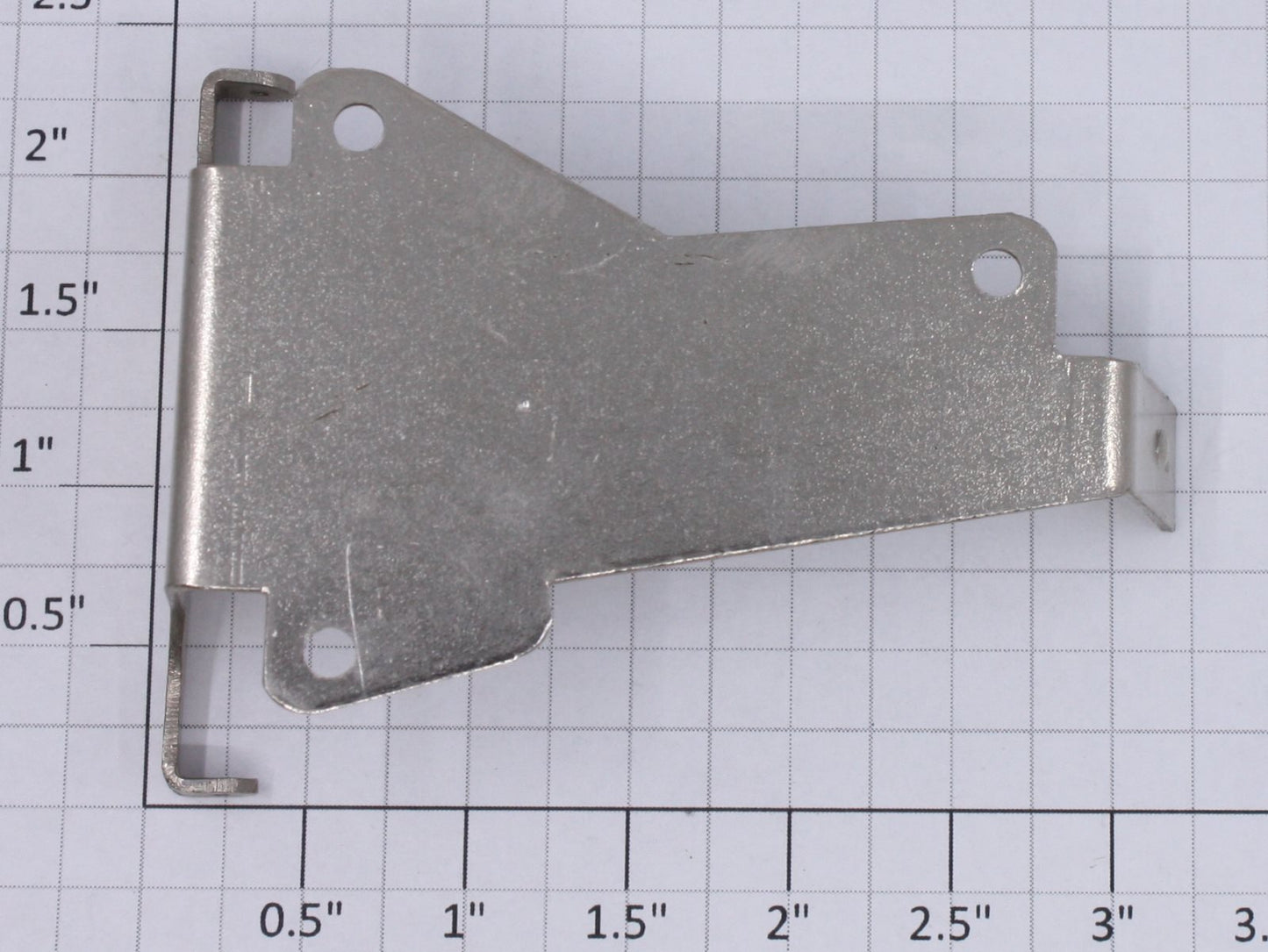 Lionel 250E-89 Nickel Front Inside Boiler Bracket Only-Hiawatha