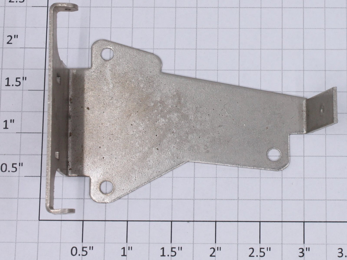 Lionel 250E-89 Nickel Front Inside Boiler Bracket Only-Hiawatha