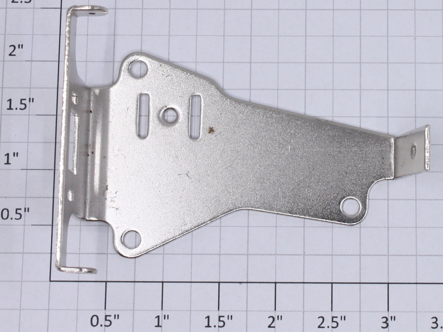 Lionel 250E-89 Nickel Front Inside Boiler Bracket Only-Hiawatha