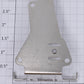 Lionel 250E-89 Nickel Front Inside Boiler Bracket Only-Hiawatha