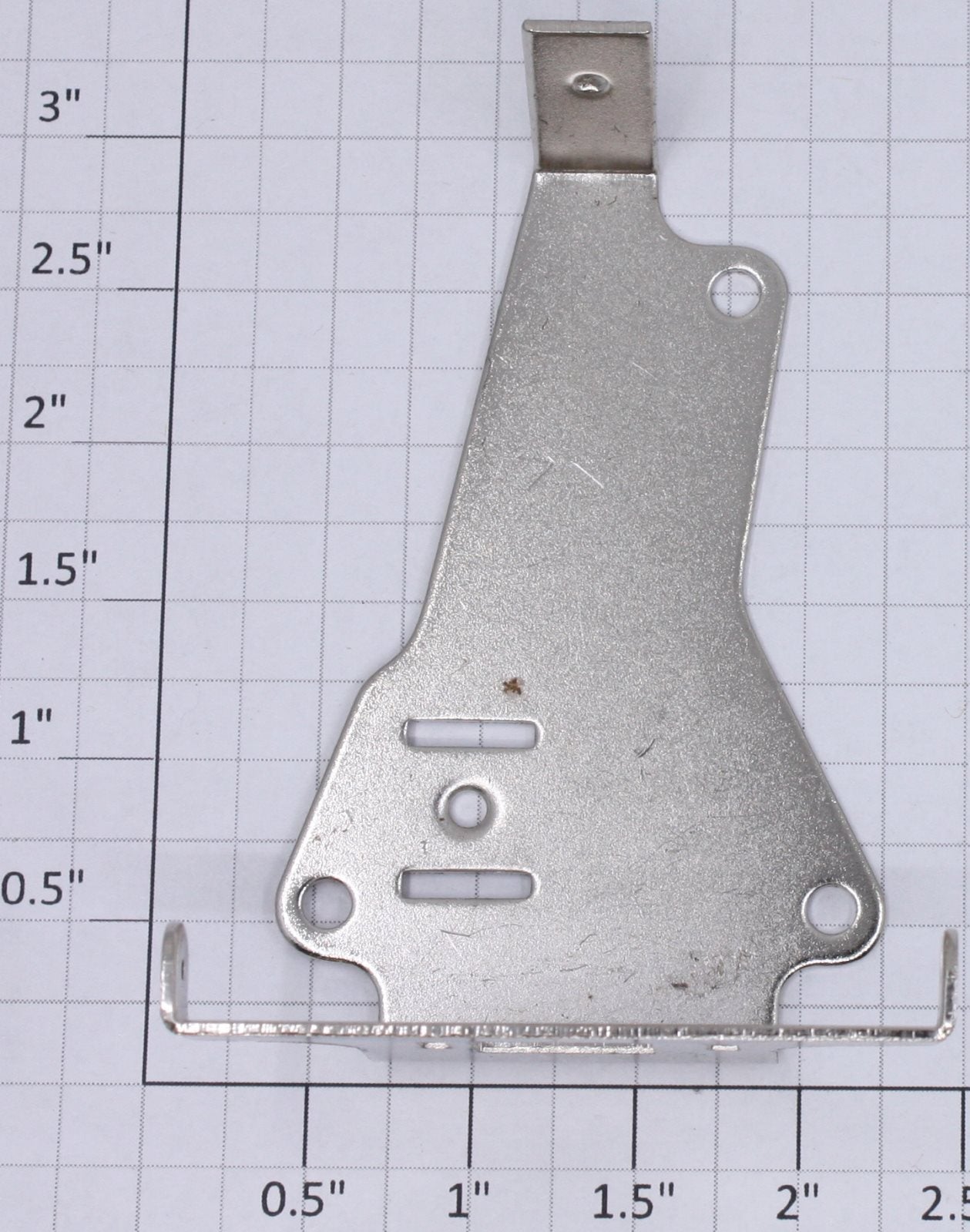 Lionel 250E-89 Nickel Front Inside Boiler Bracket Only-Hiawatha