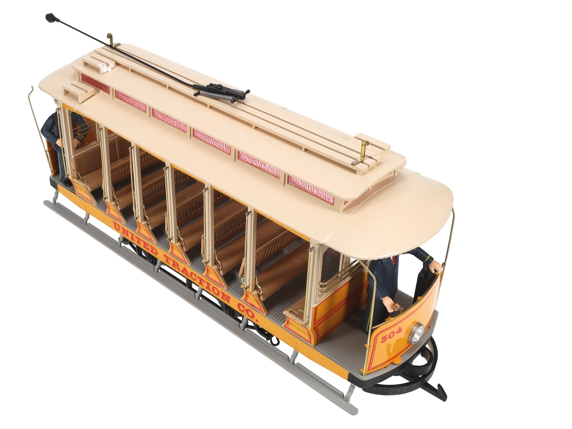 Bachmann 93938 G Scale United Traction Co Motorized Open Street