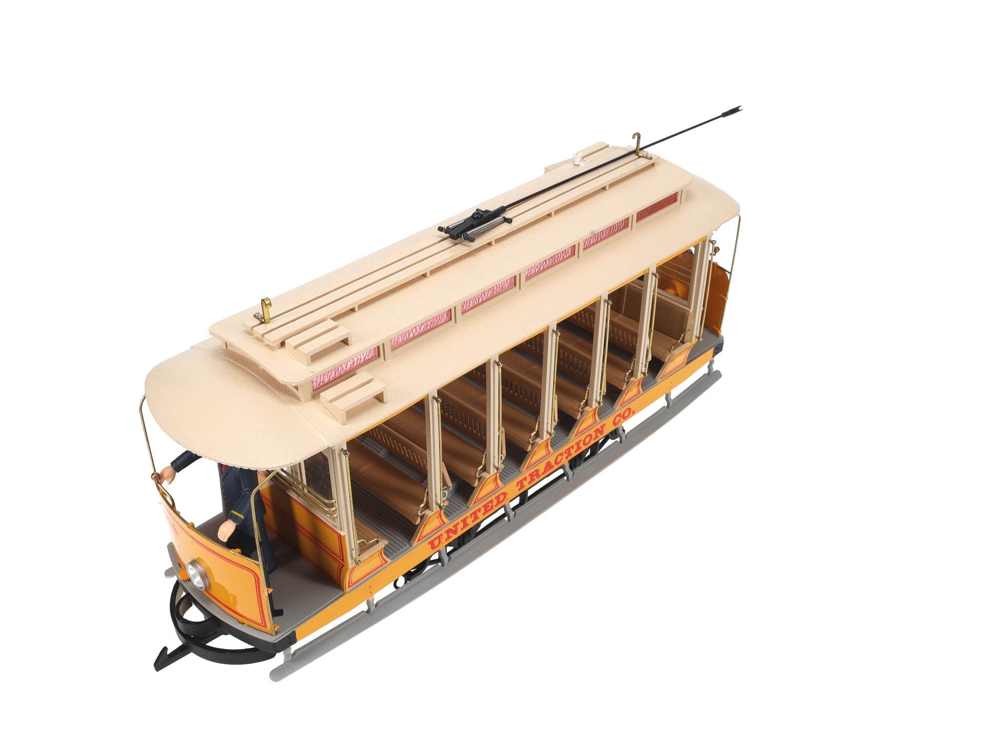 Bachmann 93938 G Scale United Traction Co Motorized Open Street