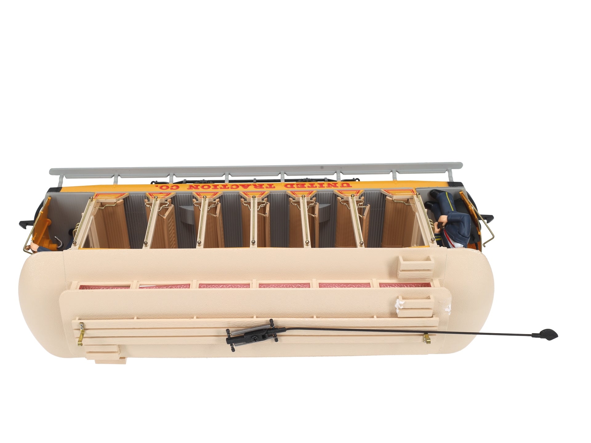 Bachmann 93938 G Scale United Traction Co Motorized Open Street Car