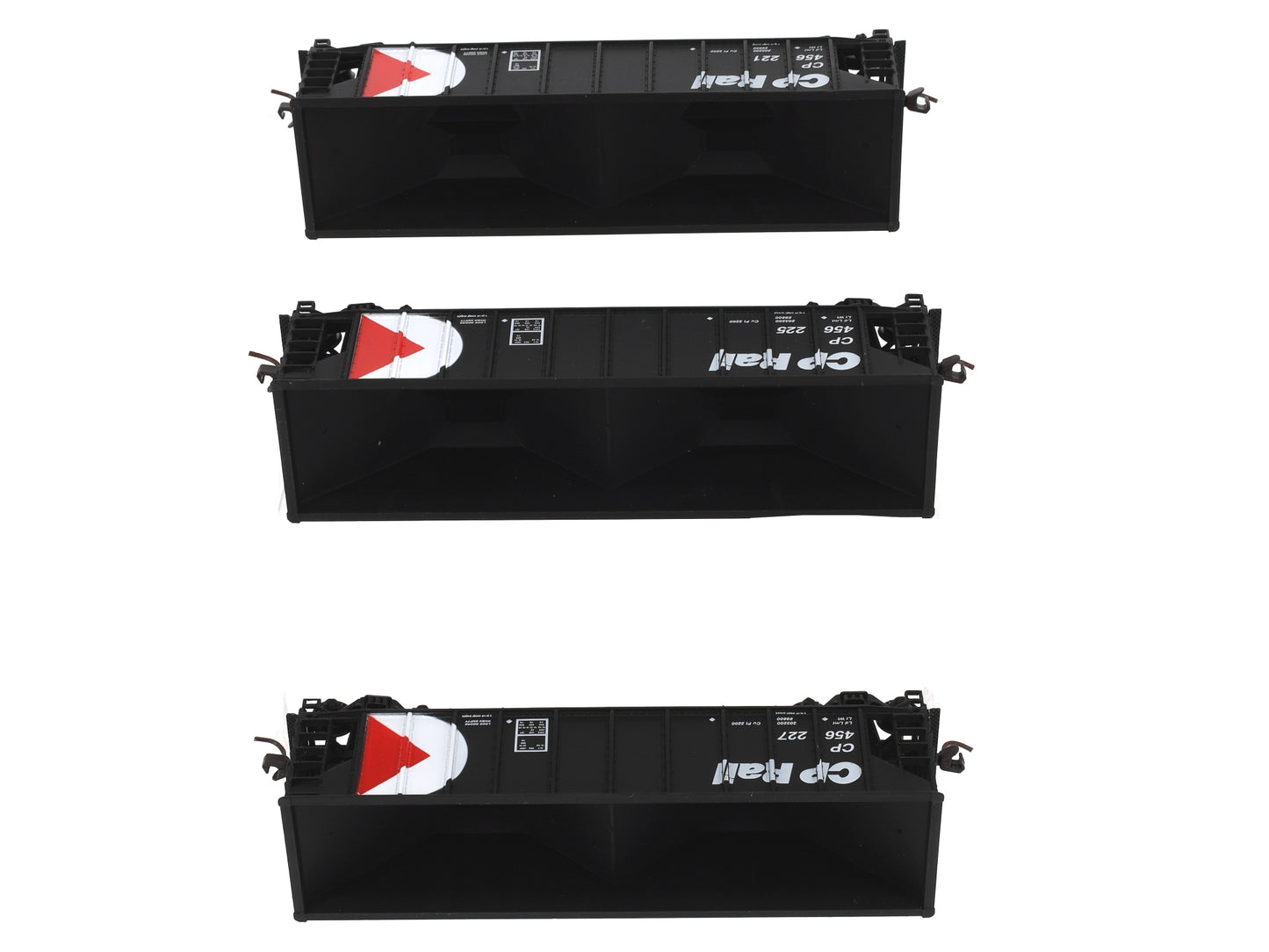 Walthers 932-34212 HO Scale CP Rail Hopper Cars (Set of 3) LN/Box