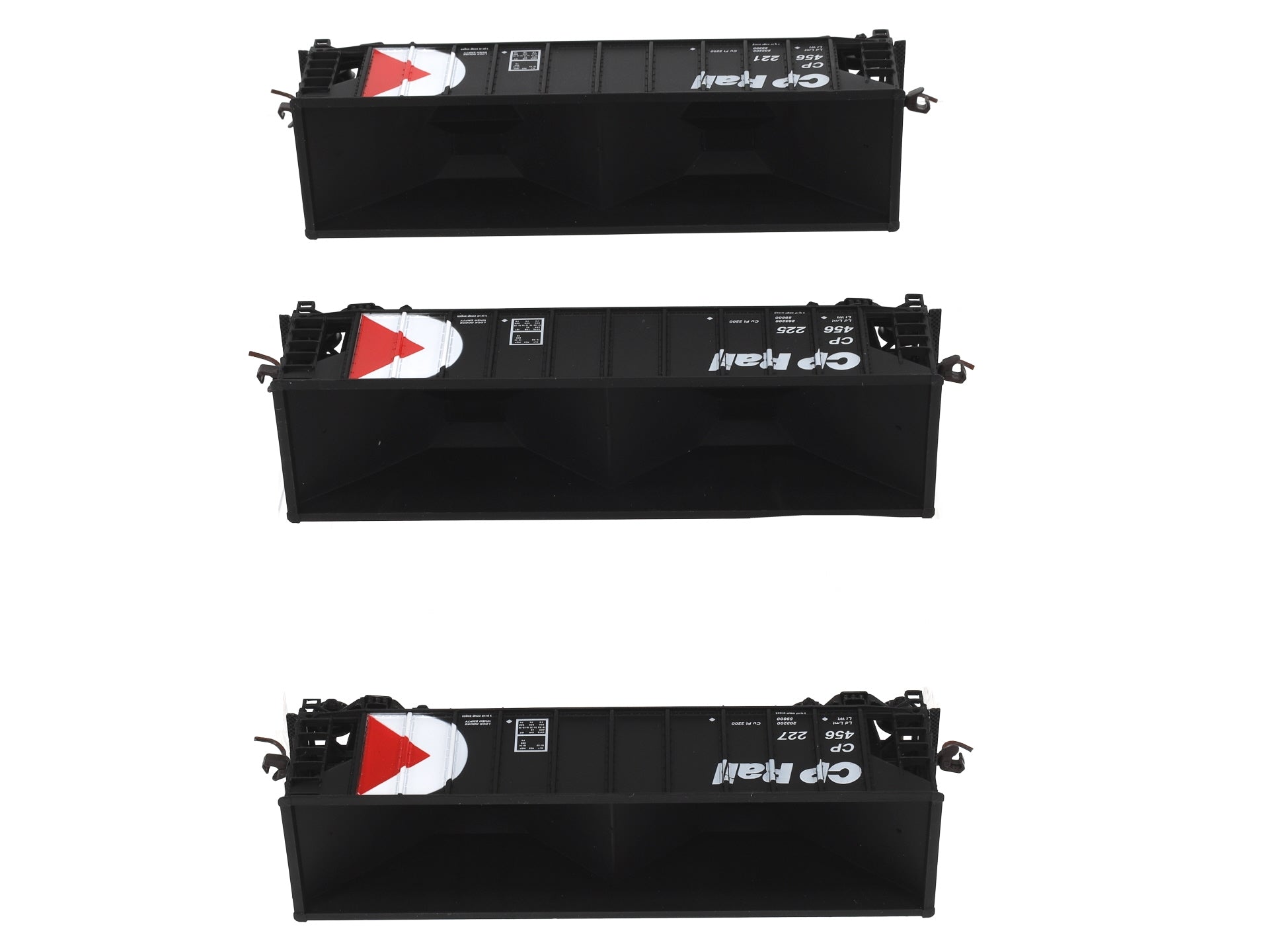 Walthers 932-34212 HO Scale CP Rail Hopper Cars (Set of 3) LN/Box