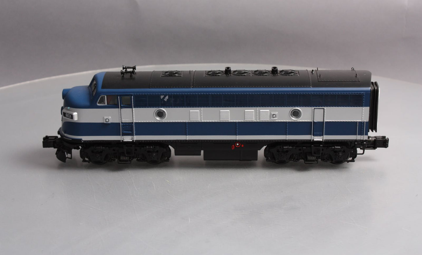 MTH 20-21262-1 O NKP F-7 A-Unit Diesel Engine #801 w/PS3 (Hi-Rail Wheels) LN/Box