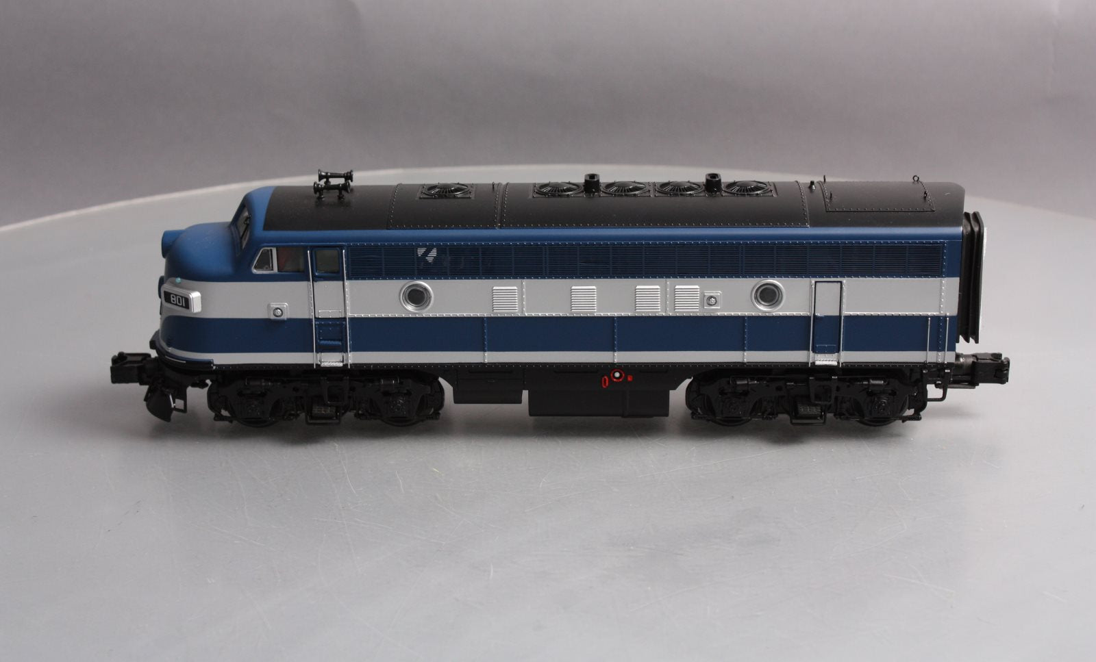 MTH 20-21262-1 O NKP F-7 A-Unit Diesel Engine #801 w/PS3 (Hi-Rail Wheels) LN/Box