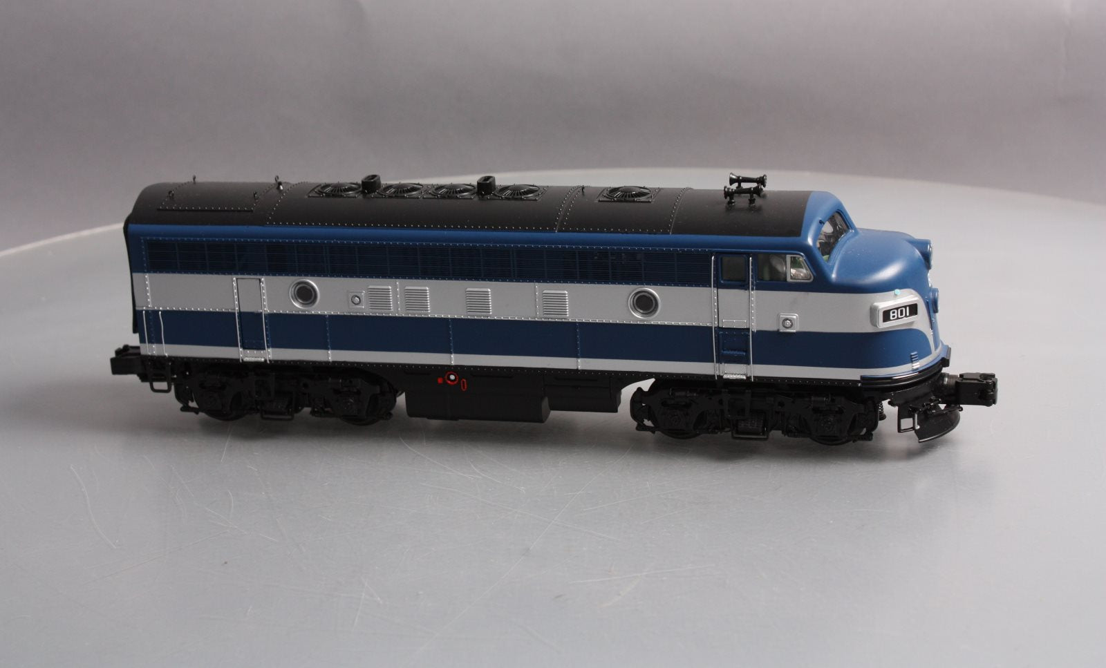 MTH 20-21262-1 O NKP F-7 A-Unit Diesel Engine #801 w/PS3 (Hi-Rail Wheels) LN/Box