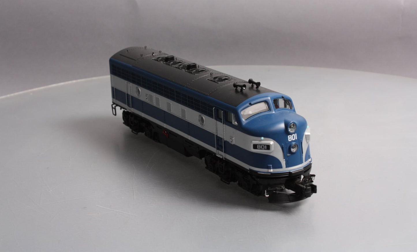 MTH 20-21262-1 O NKP F-7 A-Unit Diesel Engine #801 w/PS3 (Hi-Rail Wheels) LN/Box