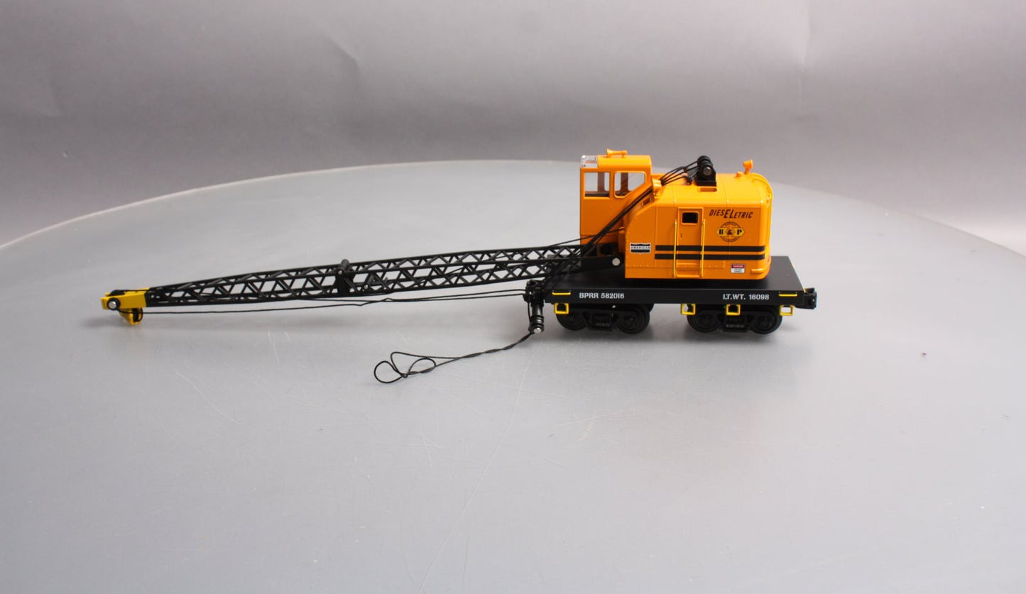 MTH 30-79519 O Buffalo & Pittsburgh RailKing American Crane Car