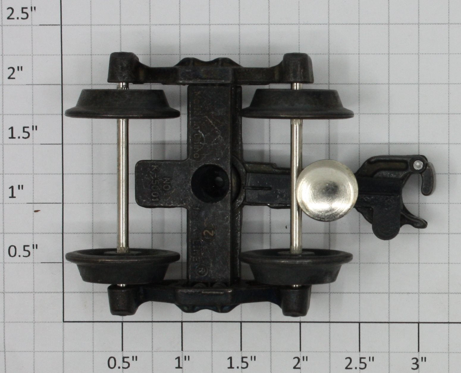 K-Line K5001 Diecast Two Sprung Operating Coupler Truck