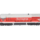 Rivarossi HR2529 HO Chicago, Burlington & Quincy GE U25C w/ Sound & DCC #550