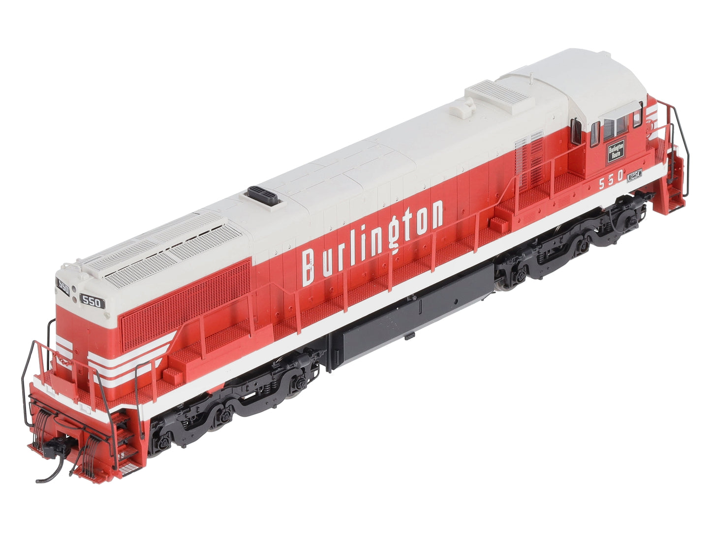 Rivarossi HR2529 HO Chicago, Burlington & Quincy GE U25C w/ Sound & DCC #550