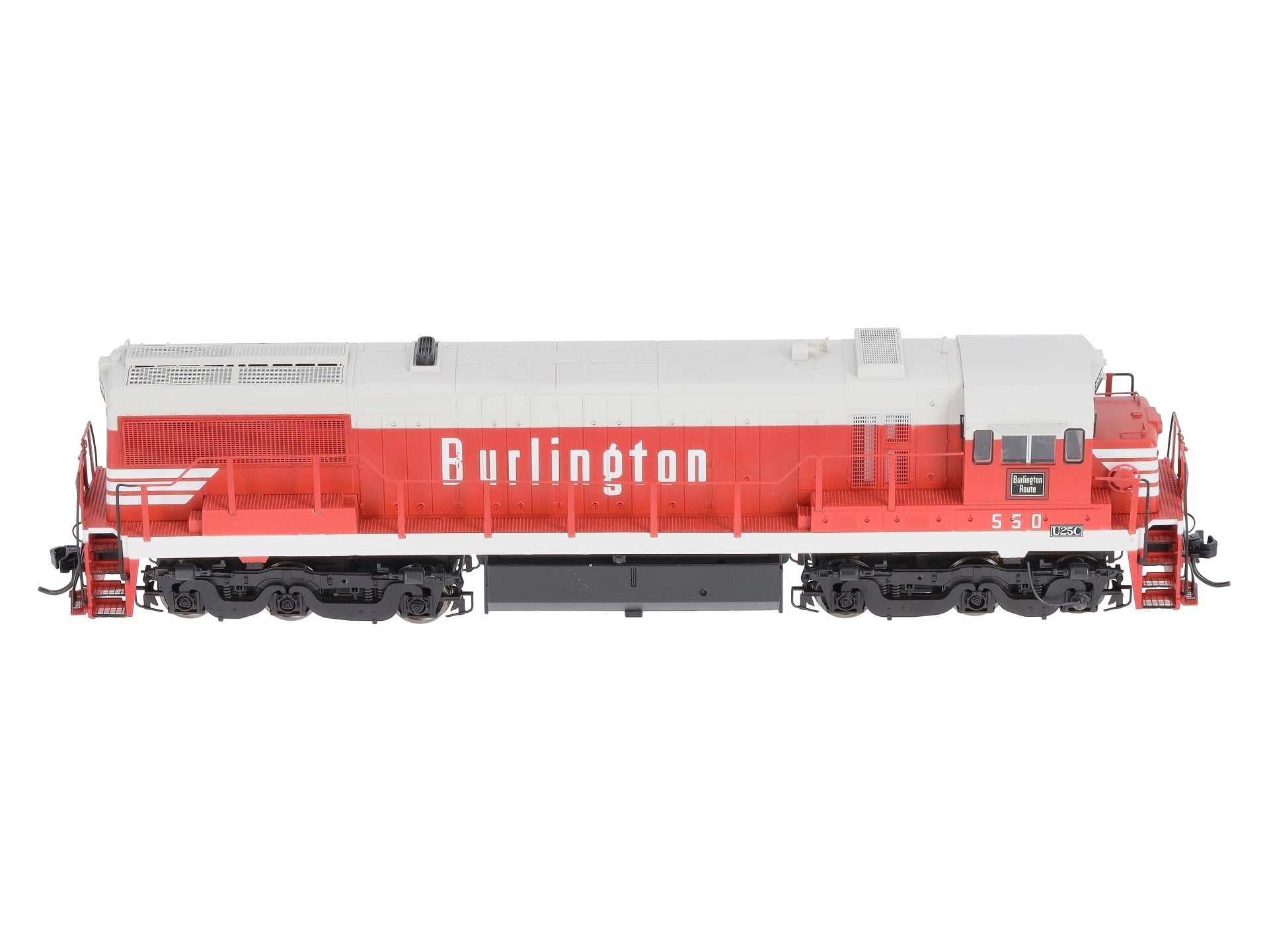 Rivarossi HR2529 HO Chicago, Burlington & Quincy GE U25C w/ Sound & DCC #550
