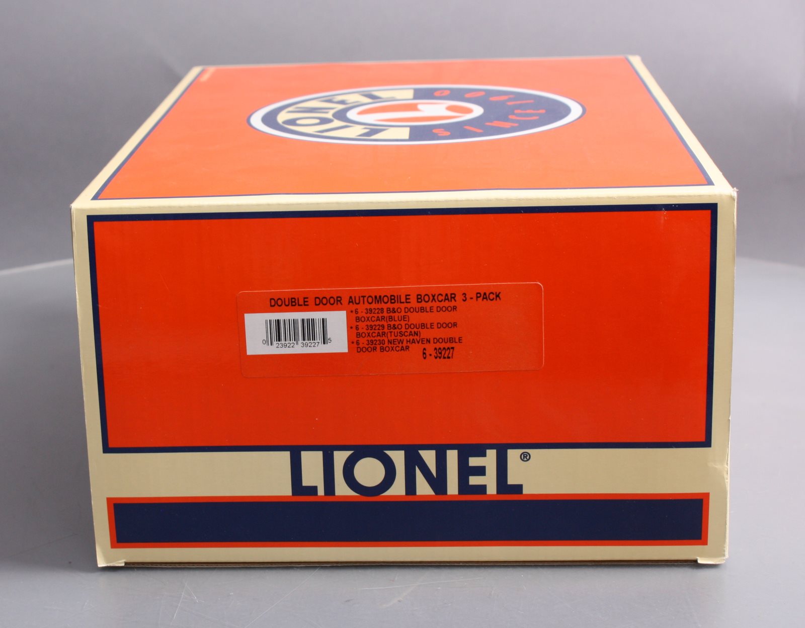 Lionel 6-39227 O Gauge B&O 6468 Double Door Automobile Boxcar (Set of 3) LN/Box