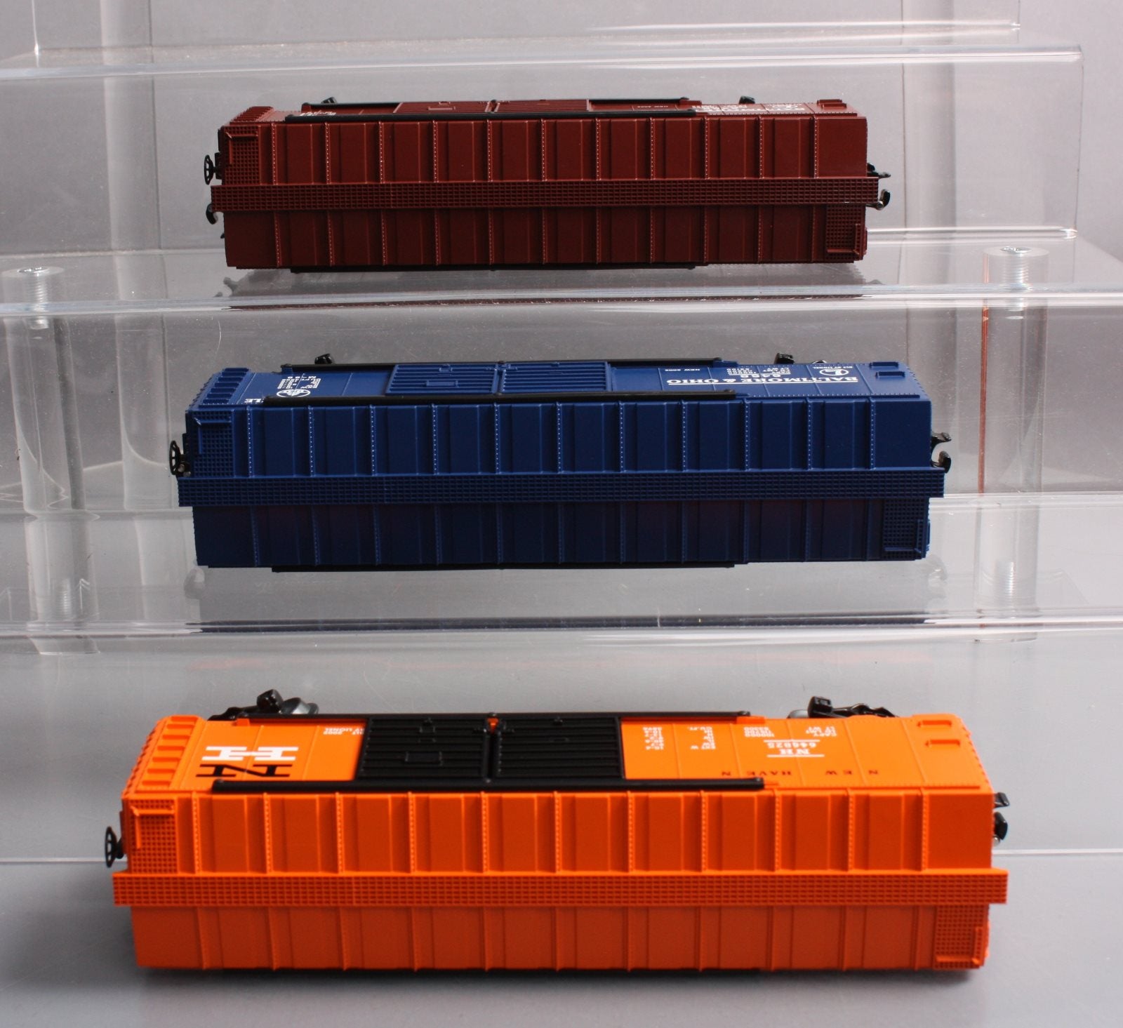 Lionel 6-39227 O Gauge B&O 6468 Double Door Automobile Boxcar (Set of 3) NIB