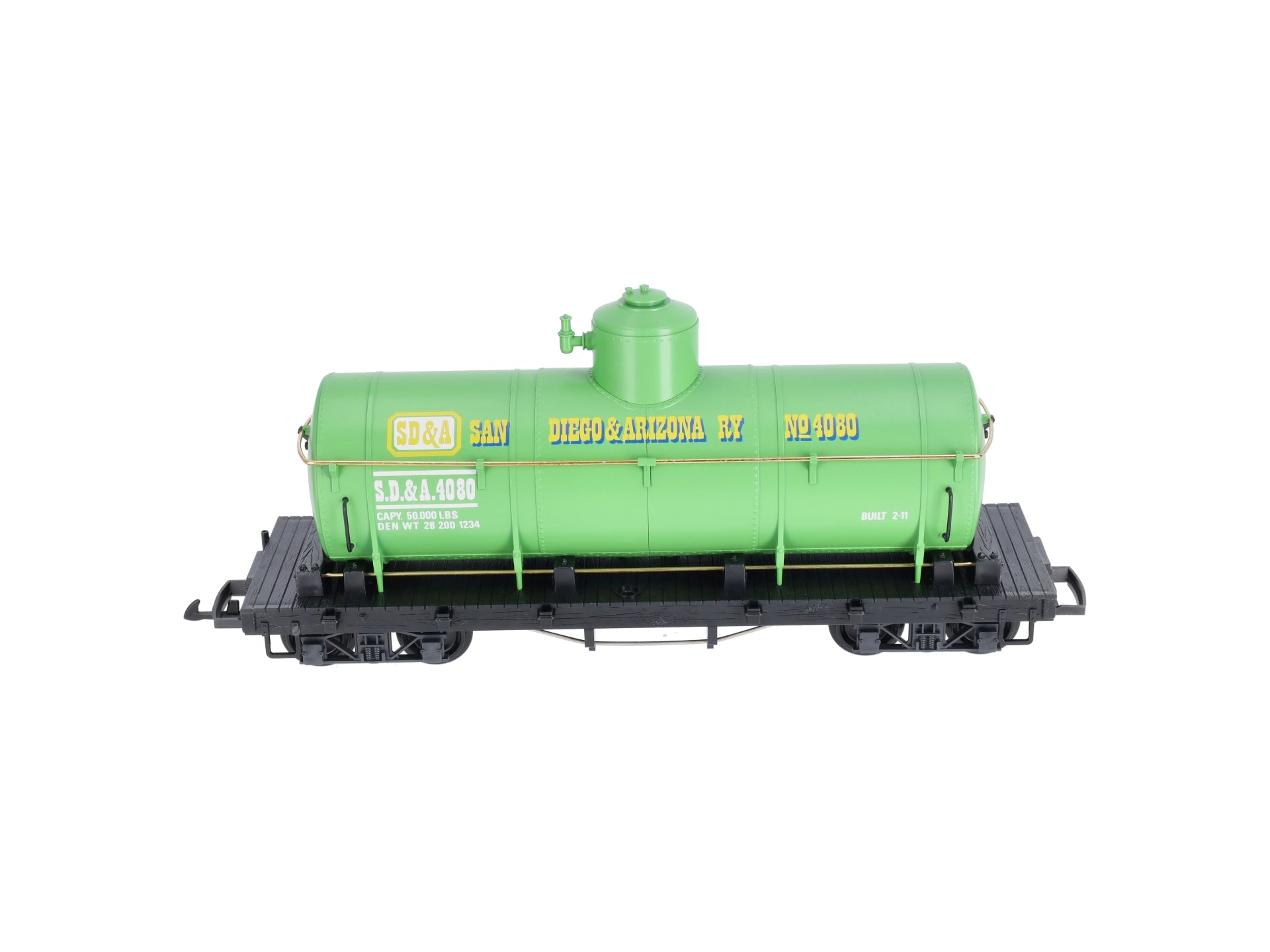 LGB 4080-Y05 G Scale San Diego & Arizona Tank Car